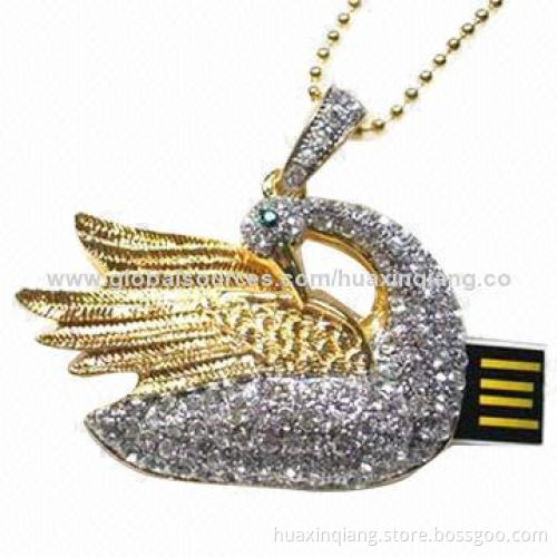 USB Flash Drive, Diamond + Animal Shape Style